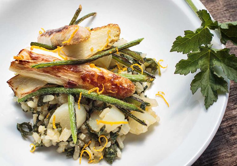 Baerenklau-Risotto