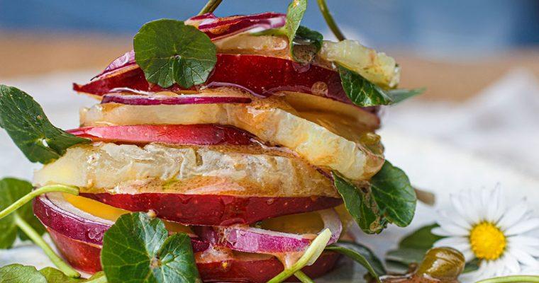Harzer-Roller-Salat mit Scharbockskraut