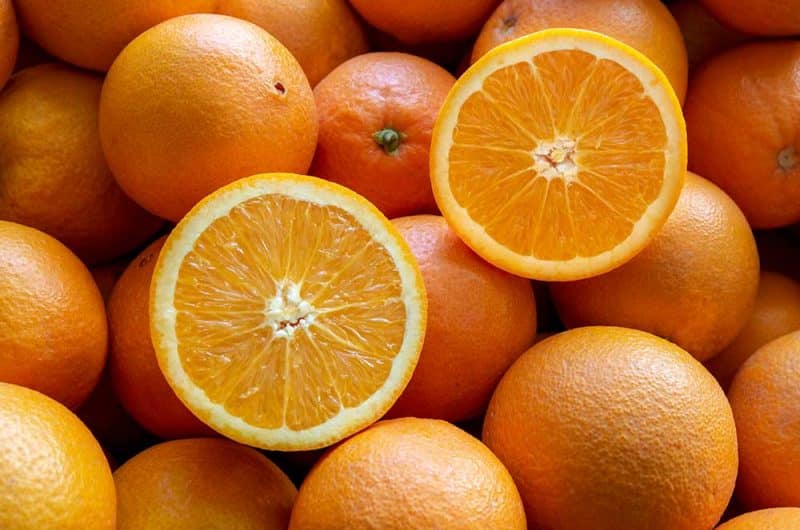 Quarkmousse mit Orangengelee