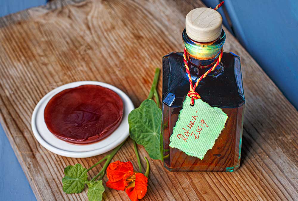 selbst erzeugter Essig
