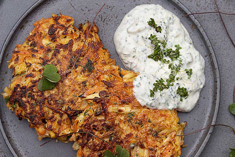 Reibekuchen Pastinake Karotte