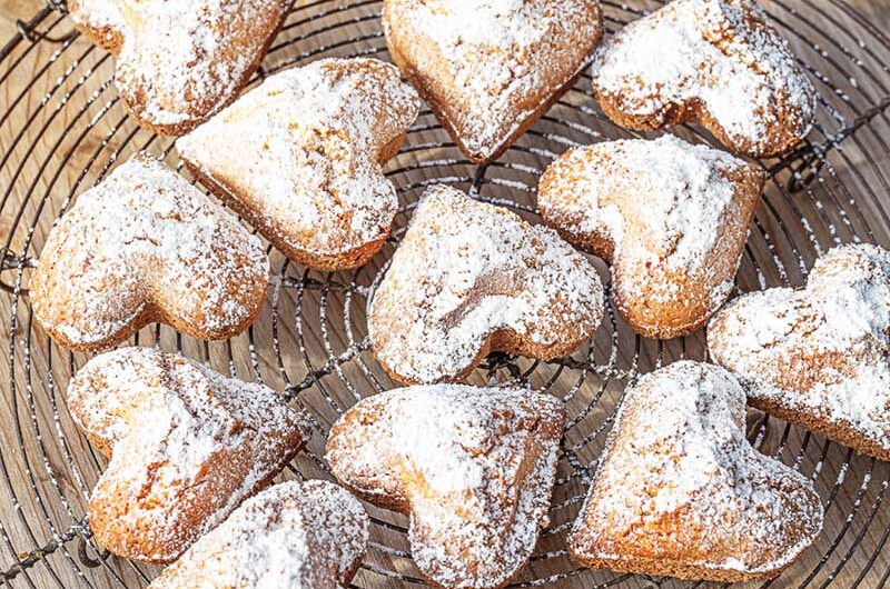 Eierlikoermuffins-Bucheckern