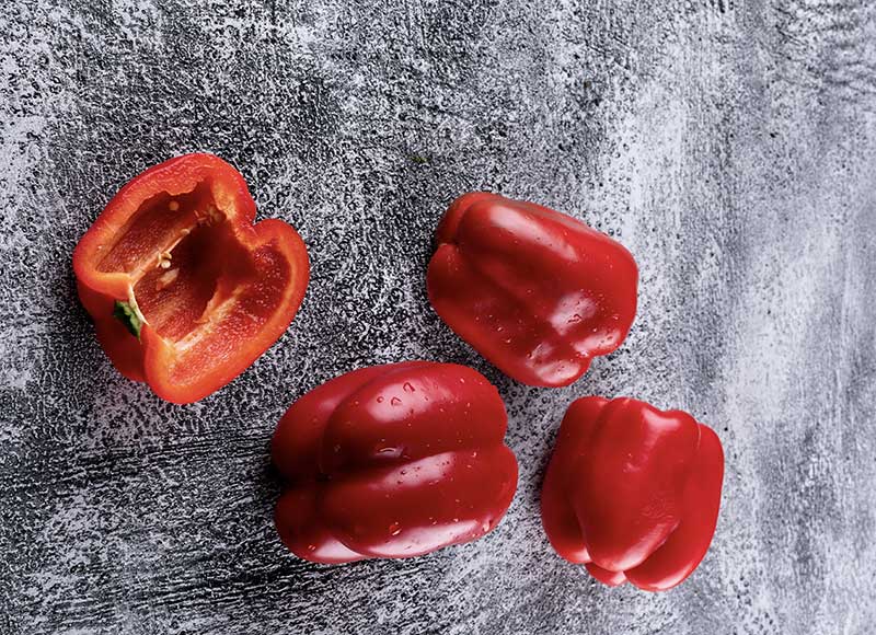 rote paprika