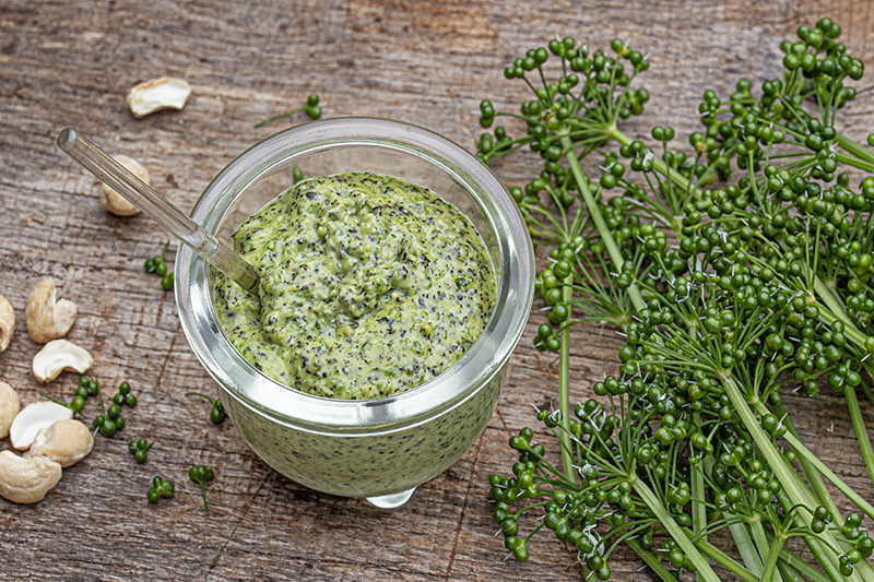 Baerlauchfruechte Pesto