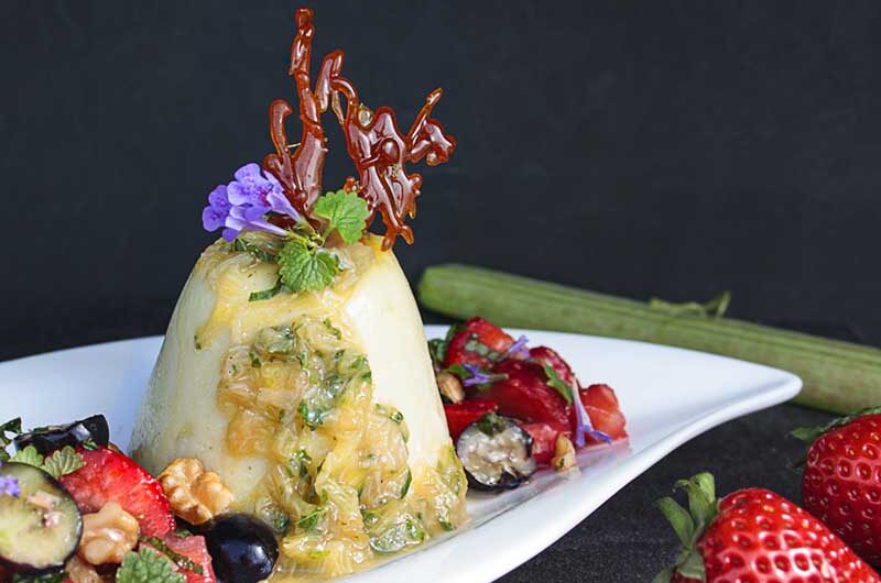 Rhabarbermousse