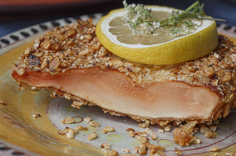 Schwefelporling-Schnitzel