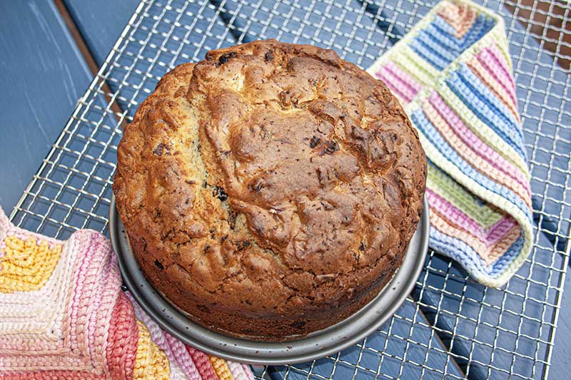 Ruehrkuchen Trockenfruechte