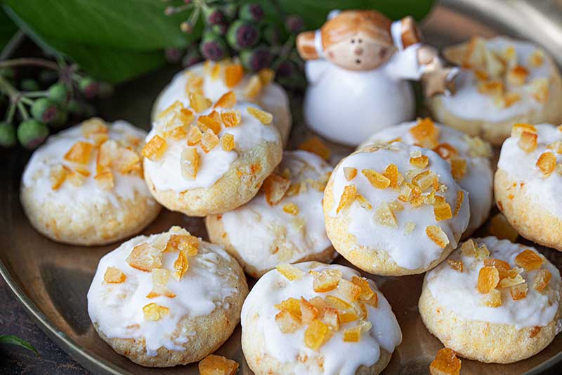 Orangenplaetzchen makro 1