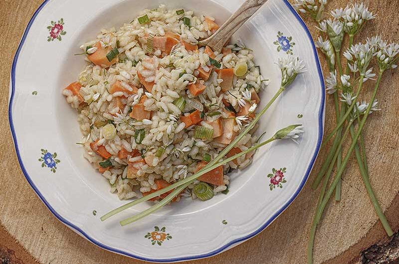 Schwefelporling-Risotto