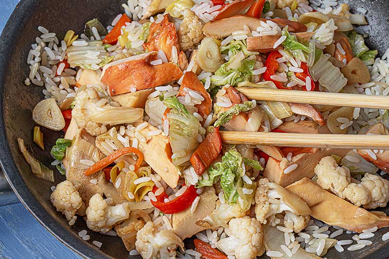 asiatisches Schwefelporlinggemuese