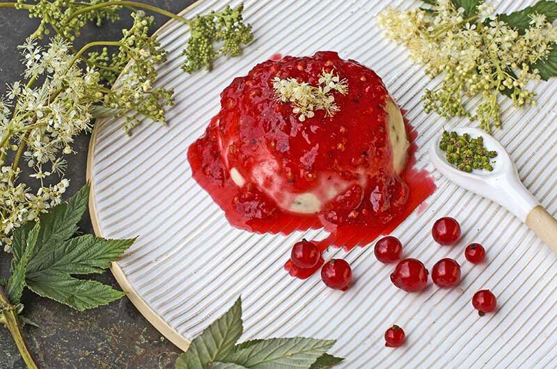 Mädesüß-Pannacotta