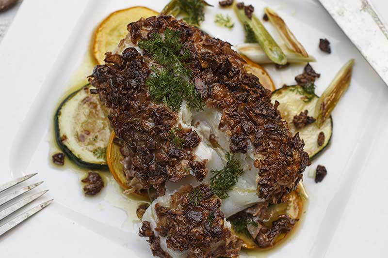 Fischfilet Eichelpanade