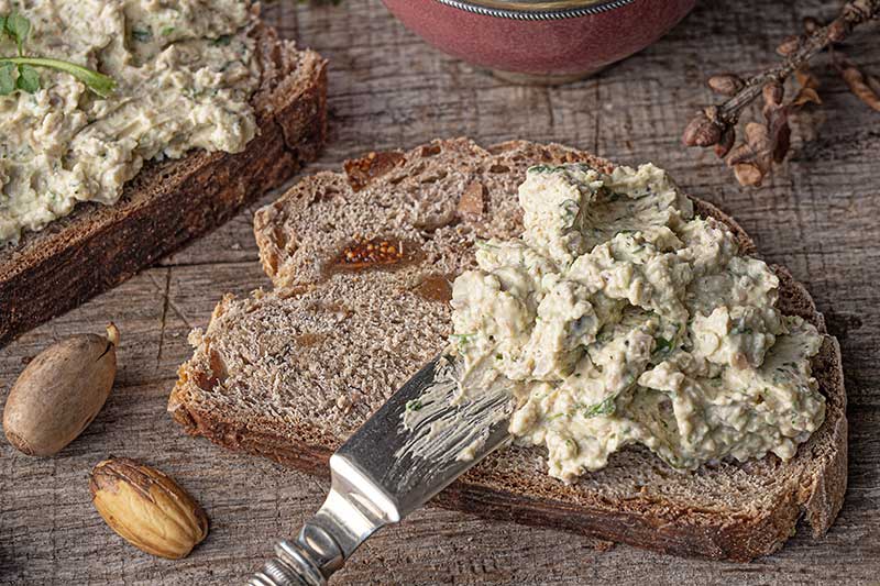 Sauerteig Feigenbrot Eichelaufstrich