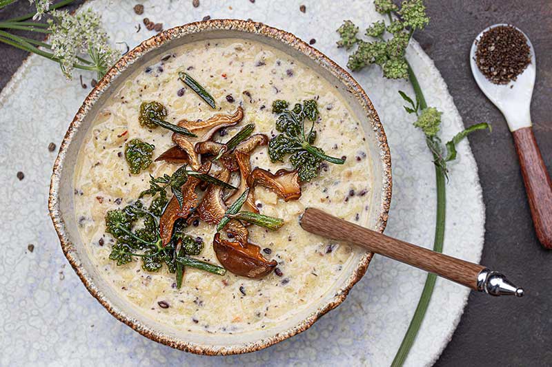 Knuspersuppe Kartoffeln