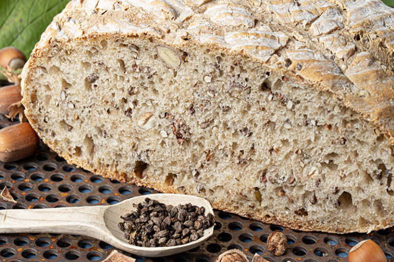 Weizen-Sauerteigbrot-Springkraut