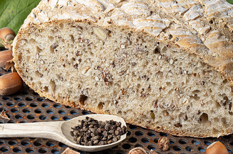 Weizen-Sauerteigbrot-Springkraut