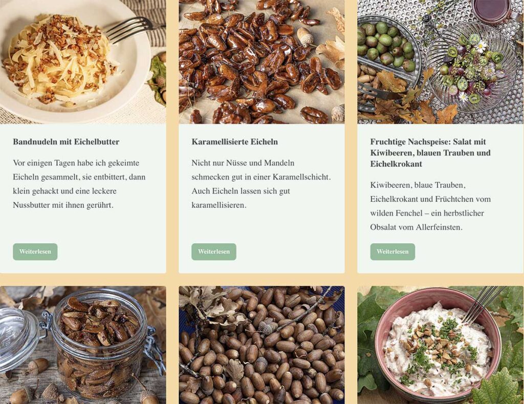 Eichelrezepte