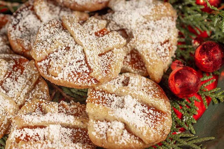 Linzer-Plätzchen-Makro