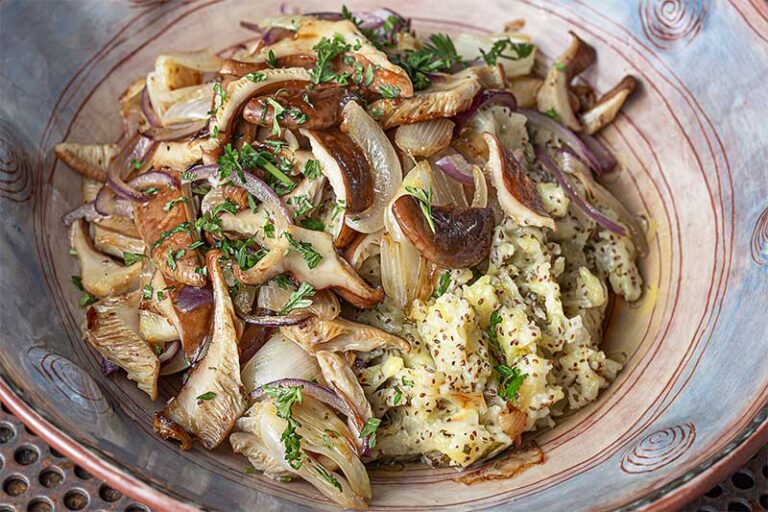 Mönchsköpfe-Kartoffelbrei