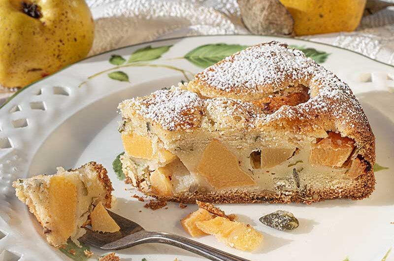 Rührkuchen mit Quitten