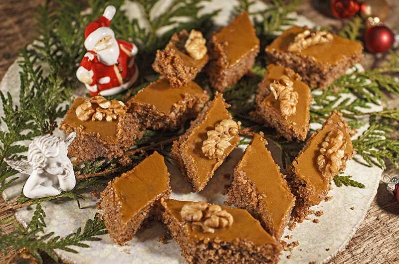 Weihnachtsplätzchen: Walnussrauten