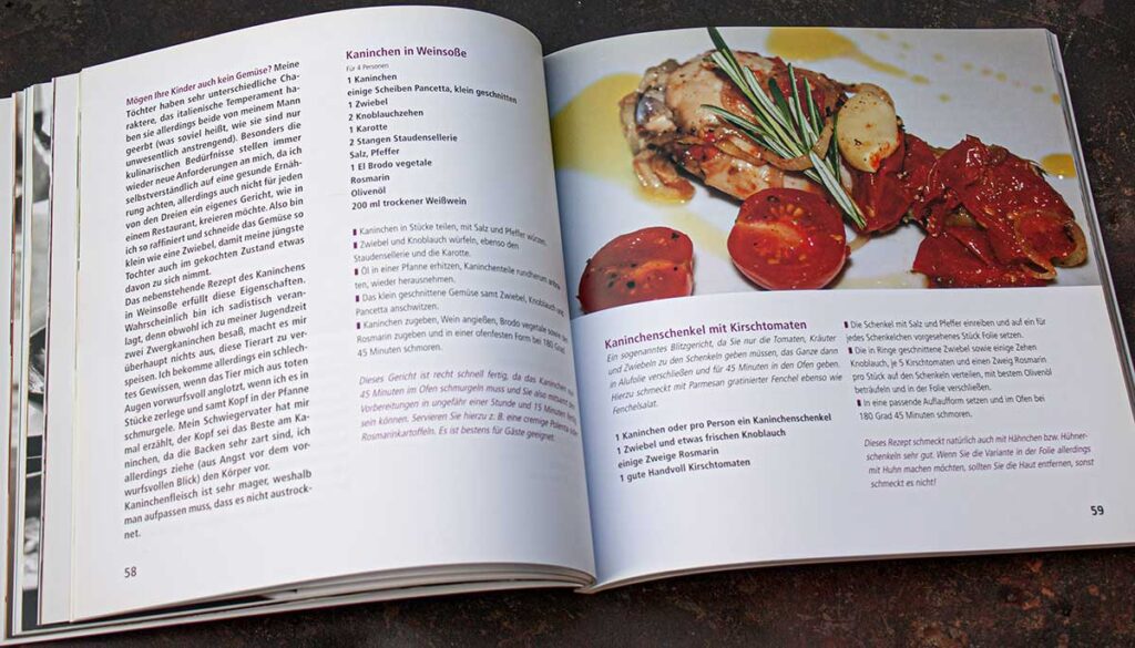 italienisches Kochbuch