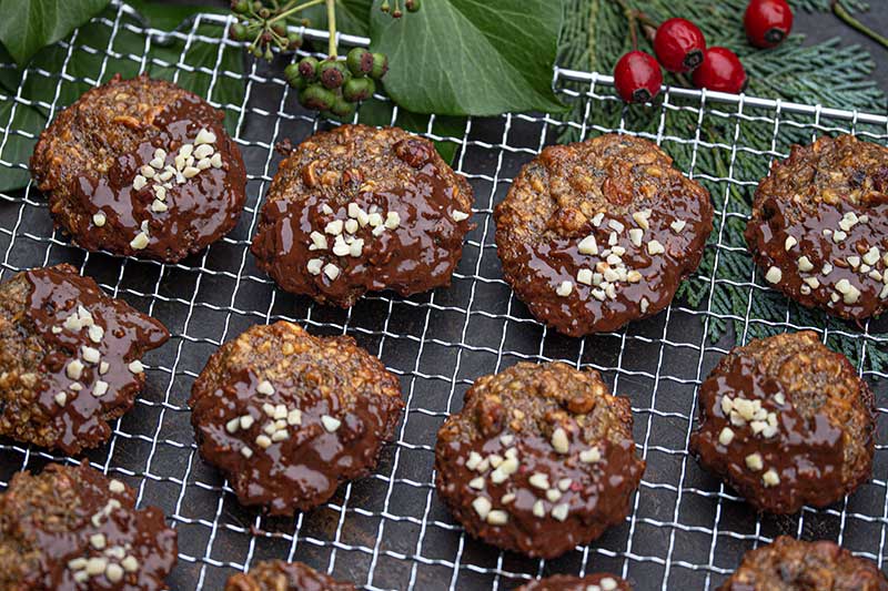 Haselnuss-Florentiner-Gitter