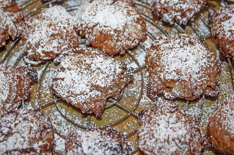 Mandelplätzchen-Gitter-Makro