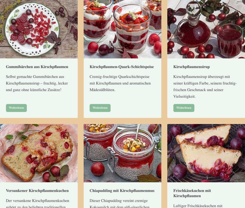 kirschpflaumen Rezepte