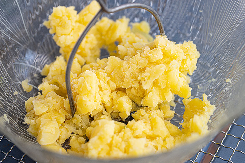 Kartoffeln gestampft